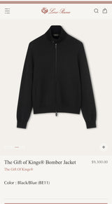 $9,300 Loro Piana 46 Bomber Jacket The Gift of Kings® 2026!