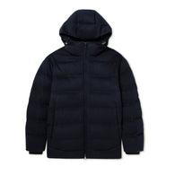 $6K Fillmore Plume XL Quilted Cashmere Hooded Down Jacket