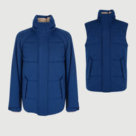 $6,350 ICER SKI M, L Cashmere Bomber Jacket - Detachable Sleeves