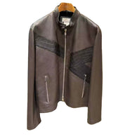 $43K HERMES  Blouson Droit Casaque 52 Alligator & Calfskin
