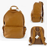 $4,500 Cowhide travel backpack Cognac (C001)