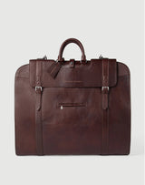 $7,100 Brunello Cucinelli Calfskin Suit Carrier garment Burgundy (C8457)