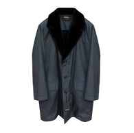 $14K Silk Overcoat 54 Castorino lining & Collar