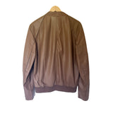 +$12K HERMES Cardigan Leather Sweater 48
