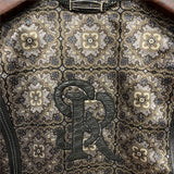 $140K STEFANO RICCI 50 Alligator Bomber Jacket