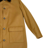 $15K Carnaby Carcoat XXL Cashmere & Castorino fur Storm System®