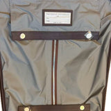 +$7K Brunello Cucinelli Full-Grain Mahogany Leather Carry-On Suitcase