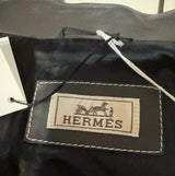 $43K HERMES  Blouson Droit Casaque 52 Alligator & Calfskin