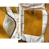 $6,350 Ivy Bomber L Lowered Suede Kidskin Jacket Pecan