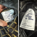 $195K ZILLI 54 FURTIF Crocodile Porosus Black Jacket Ermine Fur liming