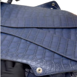 $100K Hermes CityBack 27 Bleu Alligator Backpack
