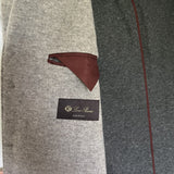 $4,200 Loro Piana Novalis Jacket 50 Cashmere Double jersey