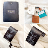 $7,400 Sweater Overshirt XL Cashmere - Shearling - Suede-trim,  Snow White