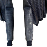 $185K Crocodile Leather Bomber Jacket 52 Bespoke