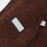 $12,400 BRUNELLO CUCINELLI M Biker Shearling Leather Jacket Navy blue