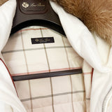 $10K Loro Piana Westernbrook Parka M Quilted Down Baby Cashmere