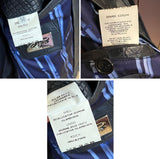 $85K Blue Alligator Jacket 50 Detachable Mink Lining & Collar