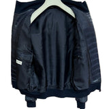 $185K Crocodile Leather Bomber Jacket 52 Bespoke