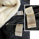 $300K HERMES Crocodile Pororus Jacket 50 detachable Ermine fur lining