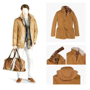 +$23 LORO PIANA Winter Voyager 3XL Vicuna Over Jacket - Storm System®