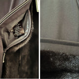 $25K Rider Bomber M Gift Of Kings® Caviar, Blackglama® Mink fur