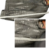 $140K STEFANO RICCI 50 Alligator Bomber Jacket