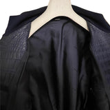 $185K Crocodile Leather Bomber Jacket 52 Bespoke