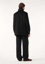 $6,850 LORO PIANA 48 Traveller Field Jacket Black Cashmere Storm System®