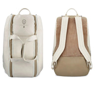 $5,500 Logo-Print Detailed Grain Leather tennis bag Backpack