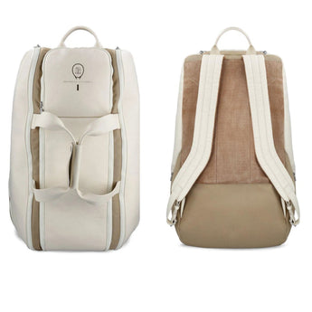 $5,700 Logo-Print Detailed Grain Leather tennis bag Backpack