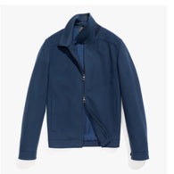 LORO PIANA S Vicuna Citytime Bomber Storm System®, Shirt Style Collar