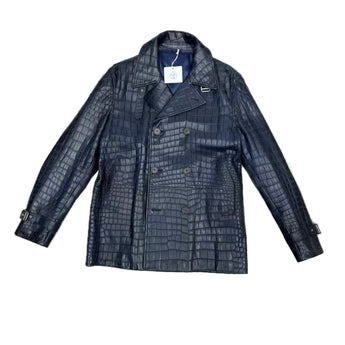$210K Crocodile Leather Jacket 54