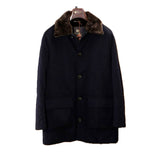 $15K Carnaby Carcoat S, L Cashmere & Castorino fur Storm System®
