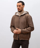 $3,700  Reversible Hooded Bomber Jacket L,XL Microfibre / Cashmere
