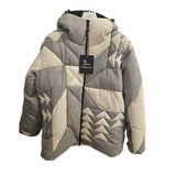 Moncler Grenoble Sedrun Patchwork-Quilted Wool Short Down Jacket Size 3 (50 IT)