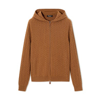 $12,800 Treccia Bomber Jacket Vicuna 52, 54 - FW2025