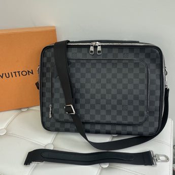 Louis Vuitton New Briefcase Damier Graphite N45280