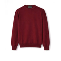 $5,400 LORO PIANA Classic Crewneck Vicuna 50 Tibetan Red