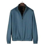 $14K Loro Piana Bomber 48 Cashmere Castorino fur-lined