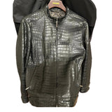 $140K STEFANO RICCI 50 Alligator Bomber Jacket