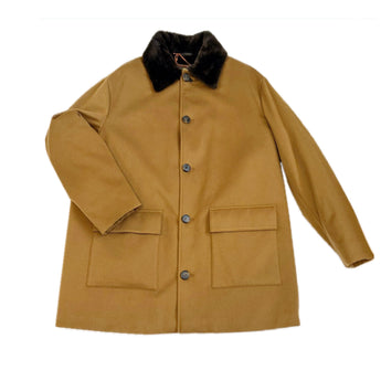 $15K Carnaby Carcoat XXL Cashmere & Castorino fur Storm System®
