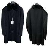 $43K DRONTO Vicuna Coat 62 removable Castorino fur lining