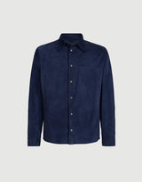 $7,300 Brunello Cucinelli M Suede Overshirt