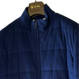 $5K Quilted Cashmere Bomber Jacket XXL Storm System