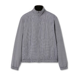 $16,450 Bomber Printed Windfur 54 Mink Reversible Fancy Blue