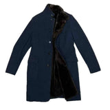 $18,150 Sweater Coat M Cashmere Double & Castorino Fur