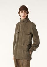 $6,850 LORO PIANA 52 Traveller Field Jacket Cashmere Storm System® Warm Tobacco Latte