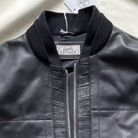 $35K HERMES Blouson 54 Twin Agneau Gomme / Alligator Marine FW2025!