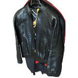 $125K IODE Black Crocodile Porosus Jacket 52