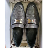 +16K Hermes Himalaya Croco Loafers 41